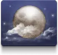 Moon - night sky - stars - No Watermark PNG