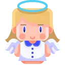 Angel Girl - little girl - High Resolution PNG