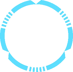 Blue Circular Pattern - geometric shapes - High Resolution PNG