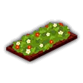 Flowers on Green Grass - nature - High Resolution PNG