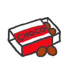 Chocolate Box - red - PNG Images