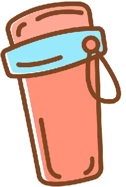 Thermos Cup - outdoor - No Background PNG