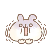 Surprised Little Rabbit - small animal - Lossless PNG