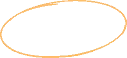 Yellow Ellipse - geometric shape - Transparent Background PNG