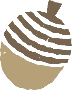 Striped Pumpkin - food - Transparent Layer PNG