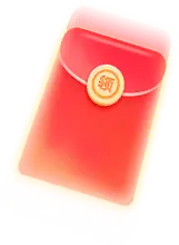 Red Envelope - Transparent Background PNG - blessing