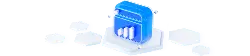 Blue Cube - technology - High Quality PNG