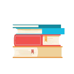 Books Stack - Free PNG