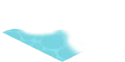 Blue Glowing Object - shape - Transparent Background PNG