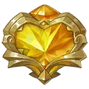 Heart-shaped badge - sign - No Watermark PNG