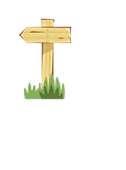 Wooden Signpost - Free Download PNG