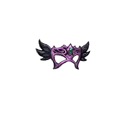Purple Winged Mask - jewel - Lossless PNG