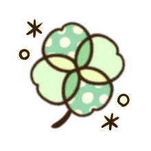 Clover - pattern - Curated PNG