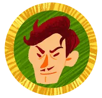 Red-haired Man - expression - PNG