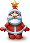 Santa Claus - presents - happy - No Watermark PNG