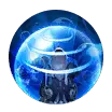 Blue Energy Sphere - tech - energy sphere - Free PNG