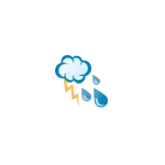 Thunderstorm - weather - Lossless PNG