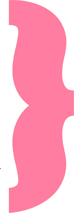 Pink Number 8 - graphic design - PNG
