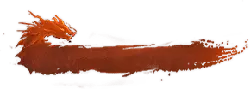 Fire Dragon - flame creature - Transparent Background PNG