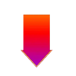 Gradient Arrow - gradient color - High Resolution PNG