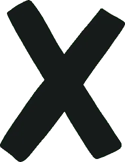 X Mark - Recommended PNG
