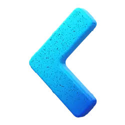 Blue Arrow - graphic - Lossless PNG