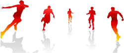 Running Silhouettes - vitality - Free Download PNG