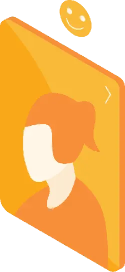 Orange Avatar Icon - icon - High Resolution PNG