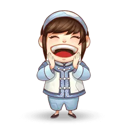 Laughing Cartoon Girl - girl - Free Download PNG