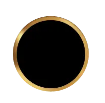 Gold Ring - simple - metal - Transparent Background PNG