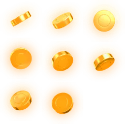 Coins - games - wealth - Transparent Layer PNG