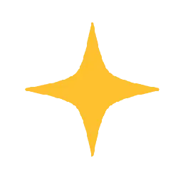 Four-pointed star - PNG