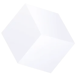 Cube - gray - three-dimensional - Free PNG