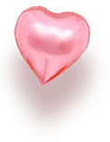 Pink Heart Balloon - pink - gift - No Background PNG