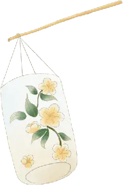 Lantern with Flowers - lantern - PNG Images