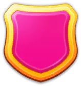 Pink Shield - logo - PNG Images