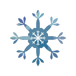 Snowflake - symmetrical - High Quality PNG