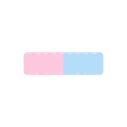 Pink and Blue Rectangle - gradient - Free PNG