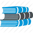 Stack of Blue Books - knowledge - No Watermark PNG