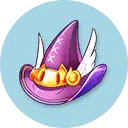 Purple Magic Hat - magic - Transparent Layer PNG