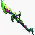 Green Magic Sword - No Background PNG