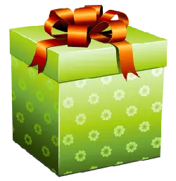 Green Gift Box - gift - box - Lossless PNG