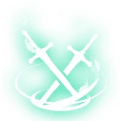 Crossed Swords Emblem - logo - Transparent Layer PNG