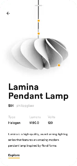 Lamina Pendant Lamp - lamp - Transparent Layer PNG