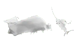 Milk Splash - flow - dynamic - No Background PNG