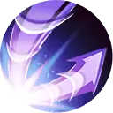 Purple Arrow - magic - PNG