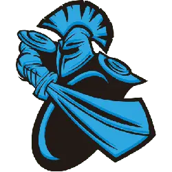 Blue Spartan Warrior - helmet - Transparent Layer PNG