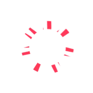 Clock - hands - red - High Resolution PNG