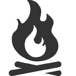 Flame Icon - fire - PNG