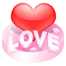 Love Cake - romance - Free PNG